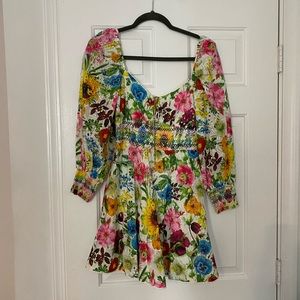 Alice + Olivia Crawford Mini Dress